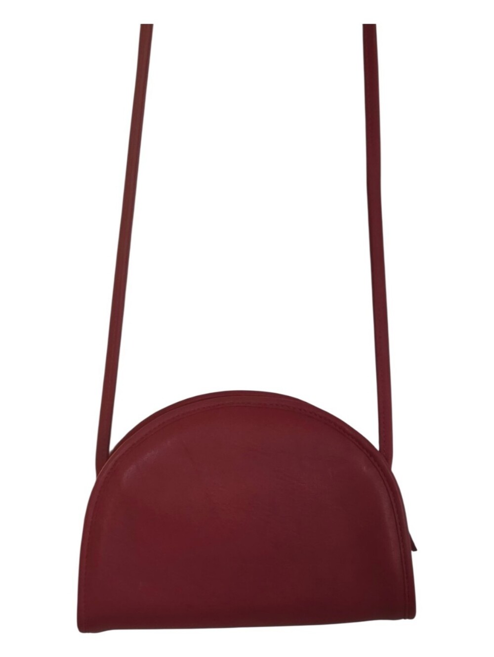 Coach Red Half-Moon Crossbody Bag